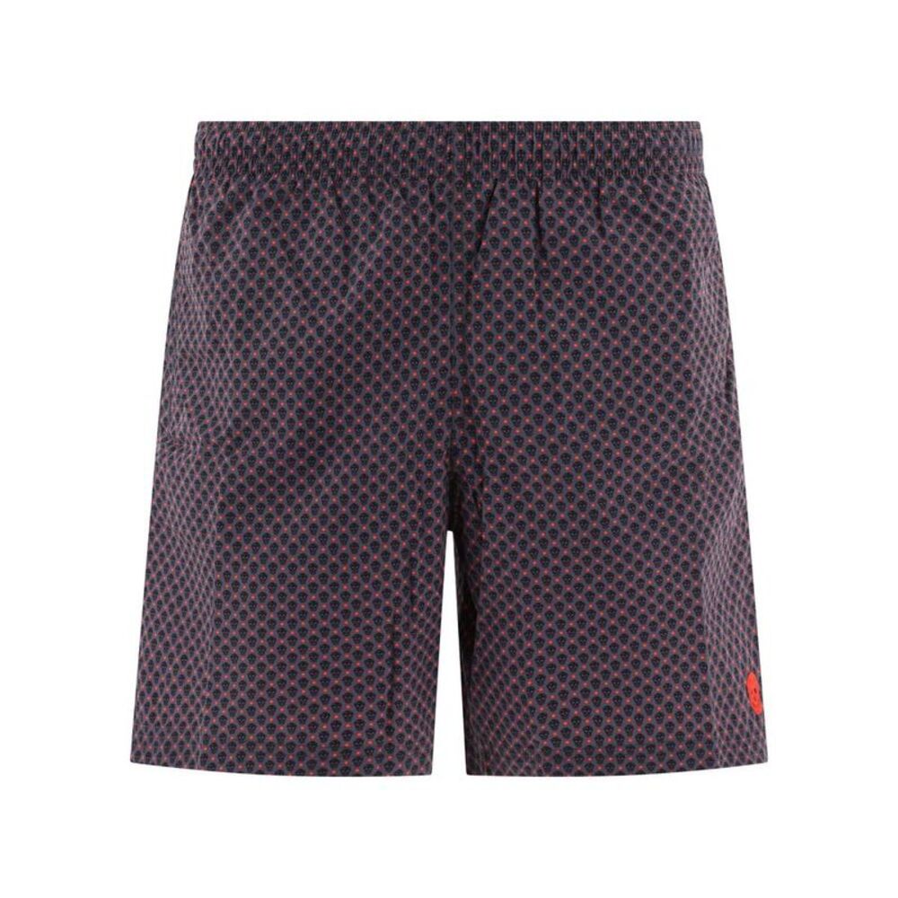 ALEXANDER MCQUEEN Skull Print Swim Shorts Men GREY Beachwear